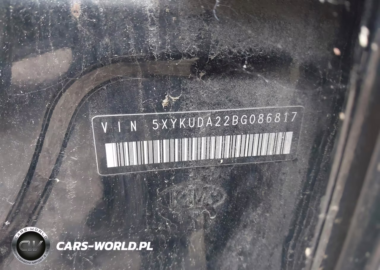 2011 Kia Sorento Ex V6 VIN:5XYKUDA22BG086817 - 9