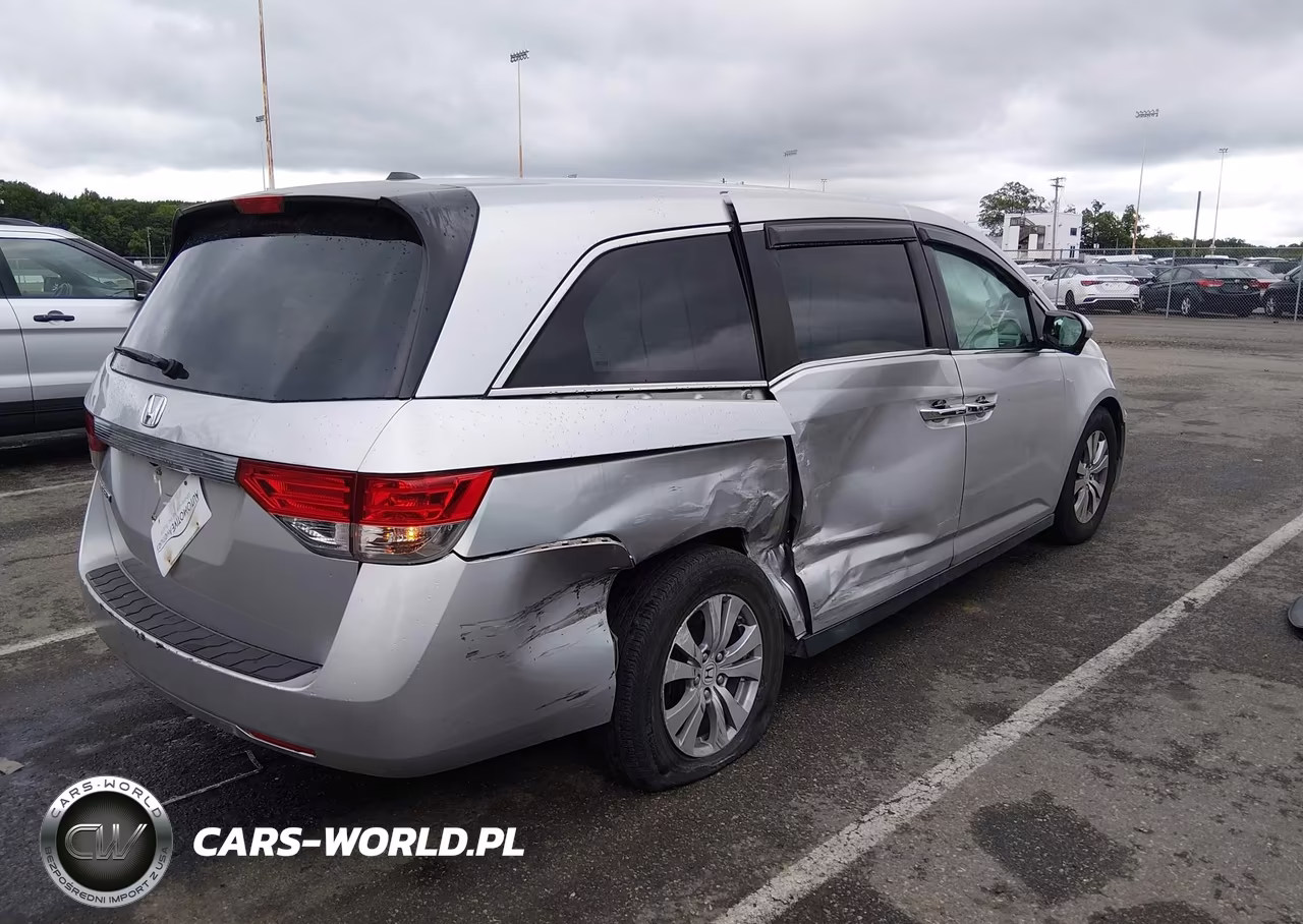 2015 Honda Odyssey Ex-L VIN:5FNRL5H63FB016580 - 4