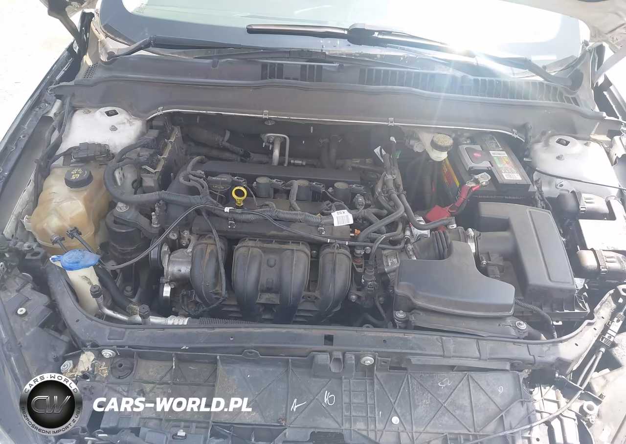 2014 Ford Fusion S VIN:3FA6P0G77ER208544 - 10