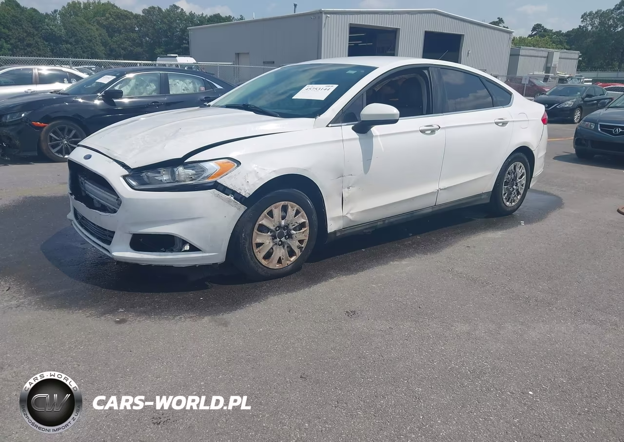 2014 Ford Fusion S VIN:3FA6P0G77ER208544 - 2