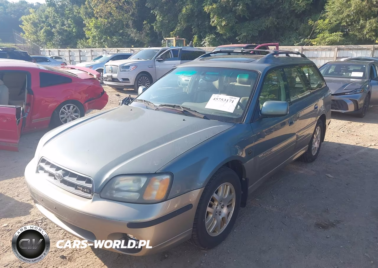 2001 Subaru Outback H6-3.0 VIN:4S3BH806017657653 - 2