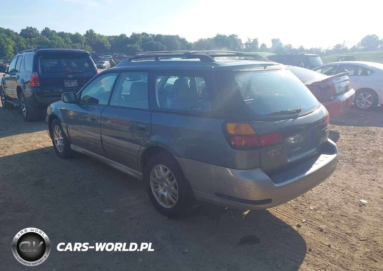 2001 Subaru Outback H6-3.0 VIN:4S3BH806017657653 - 3