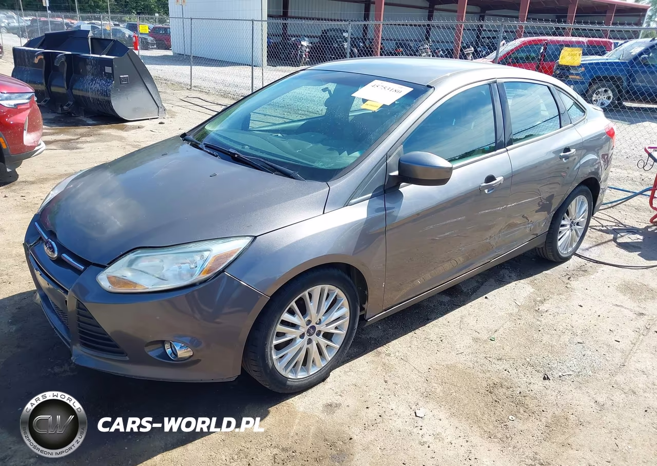 2012 Ford Focus Se VIN:1FAHP3F24CL413816 - 2