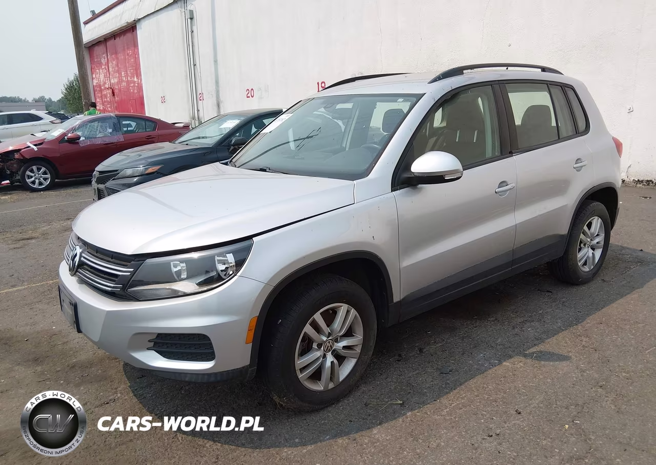 2016 Volkswagen Tiguan S VIN:WVGAV7AX5GW586448 - 2