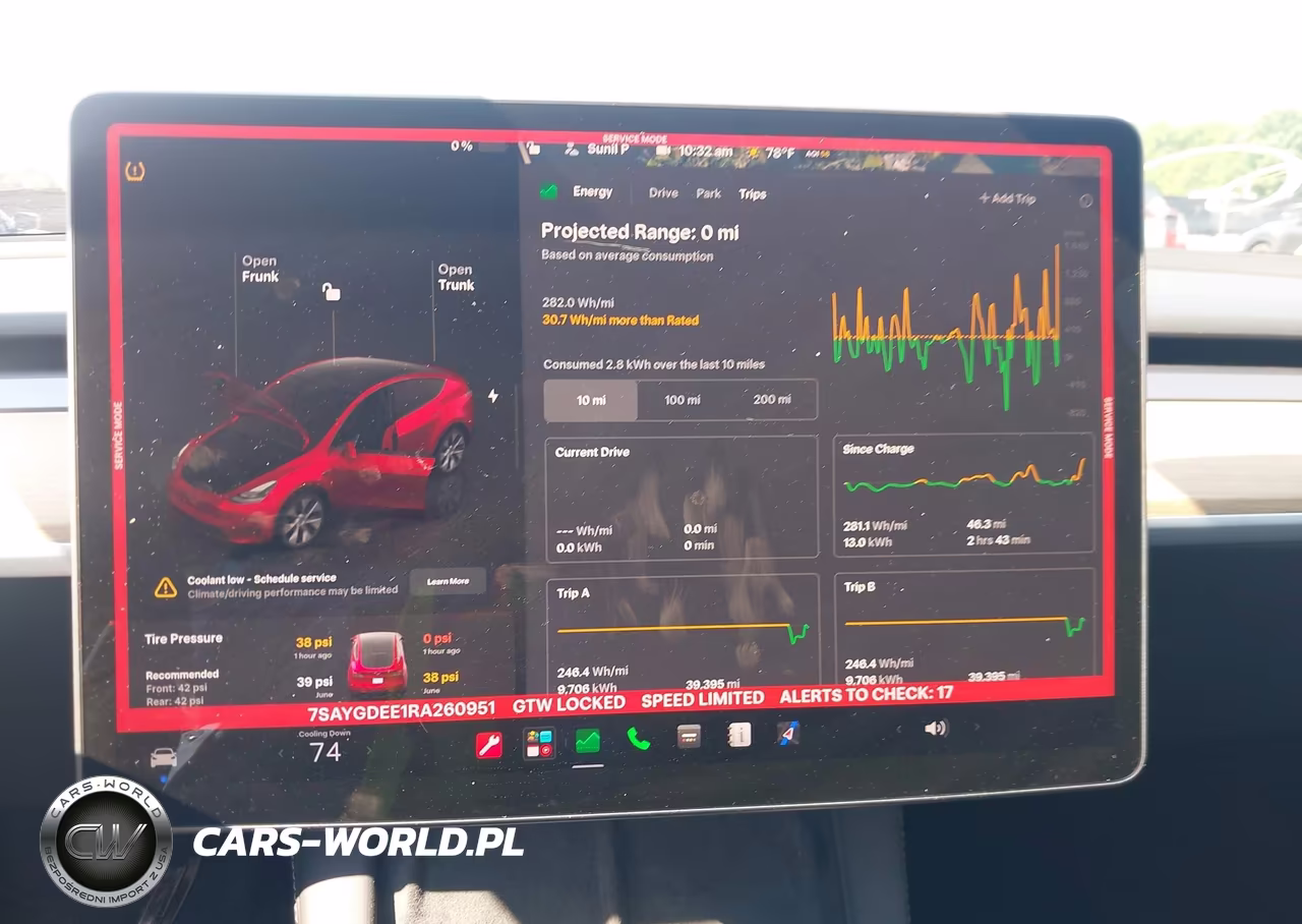 2024 Tesla Model Y Long Range Dual Motor All-Wheel Drive VIN:7SAYGDEE1RA260951 - 18