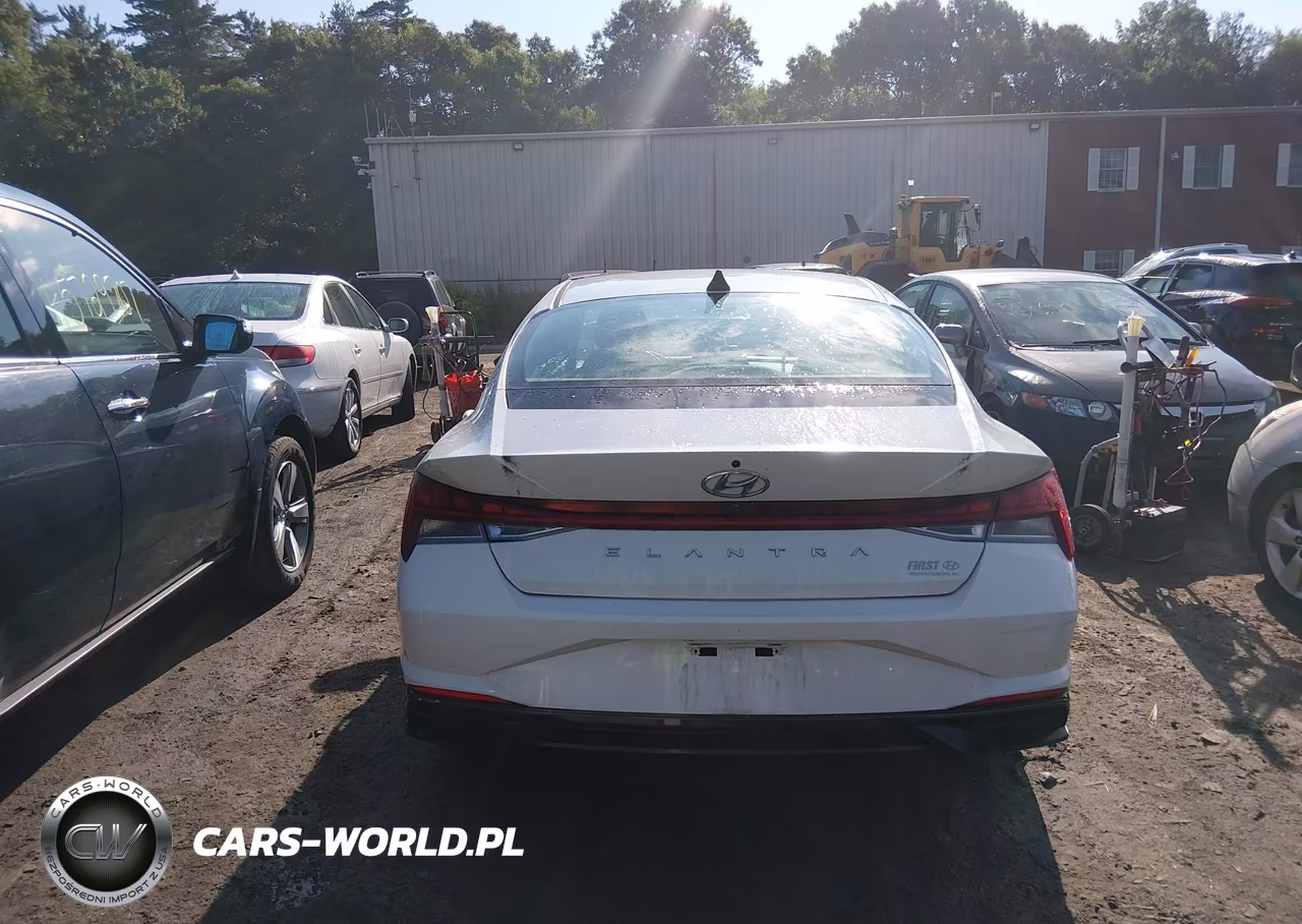2021 Hyundai Elantra Sel VIN:5NPLN4AG6MH027763 - 17