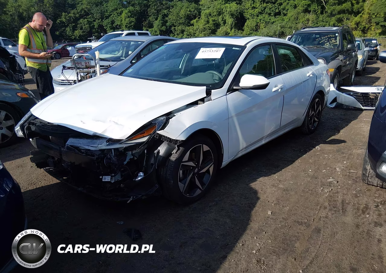 2021 Hyundai Elantra Sel VIN:5NPLN4AG6MH027763 - 2