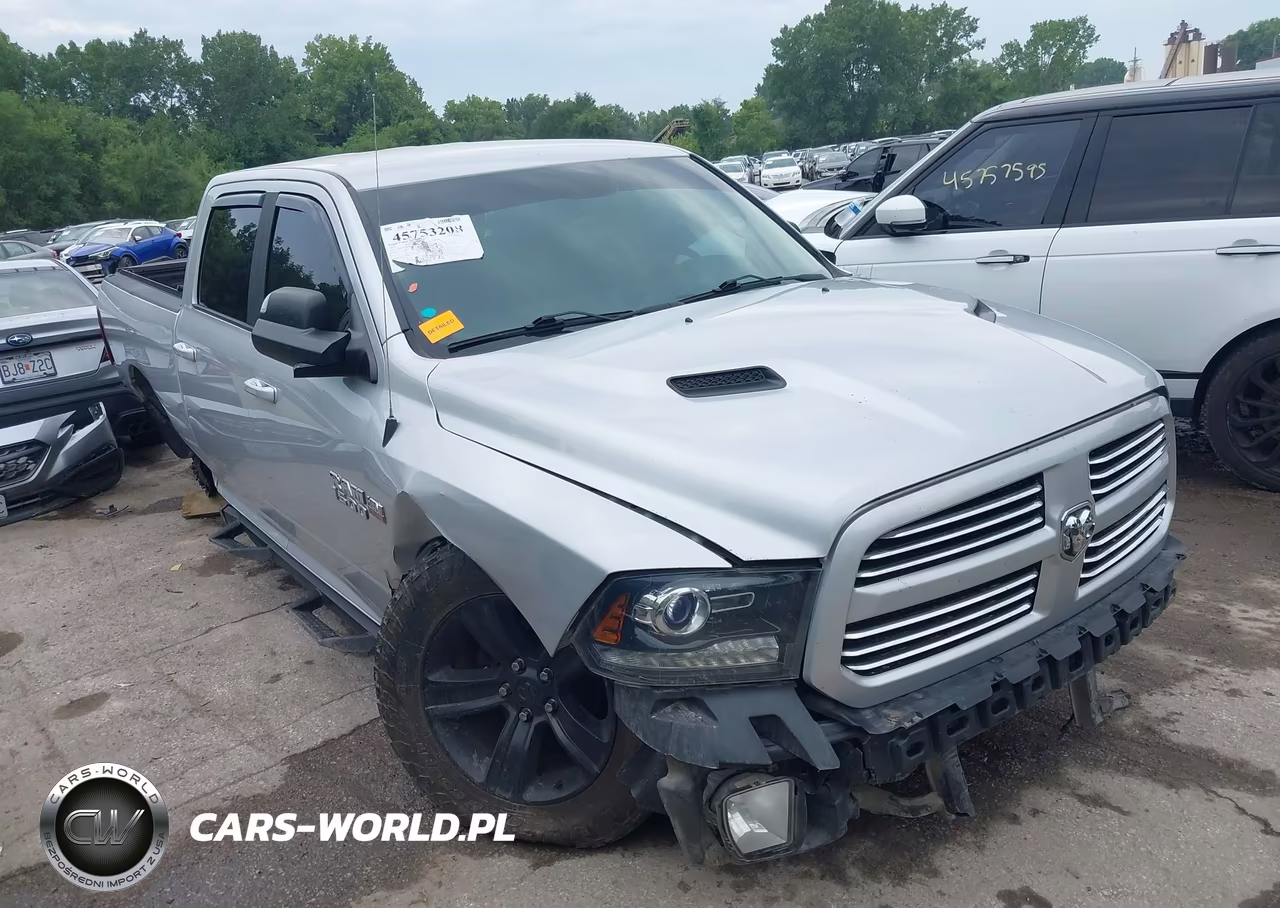 2017 Ram 1500 Sport VIN:1C6RR7UT2HS858085 - 1