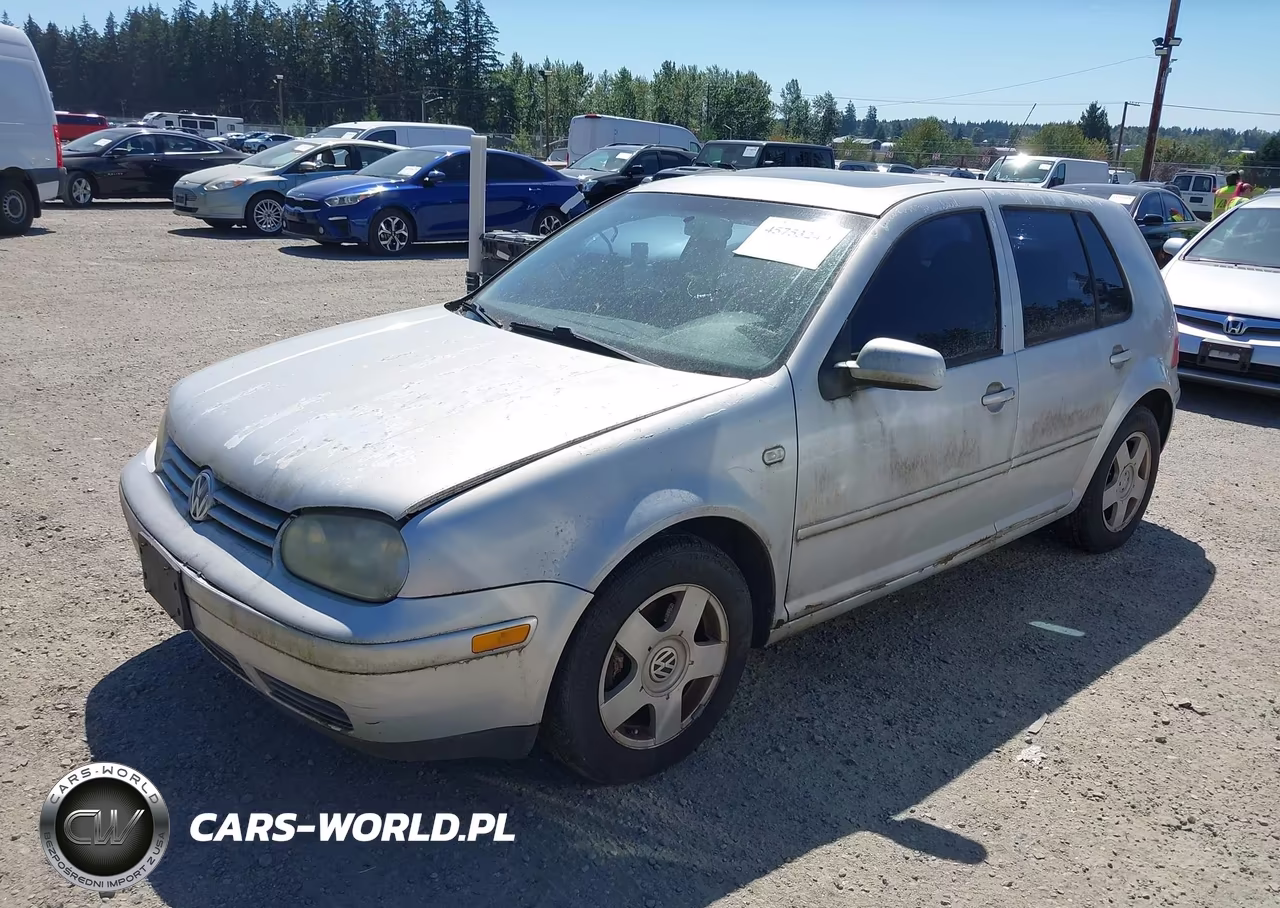2000 Volkswagen Golf Gls VIN:WVWGA21J0YW515832 - 2