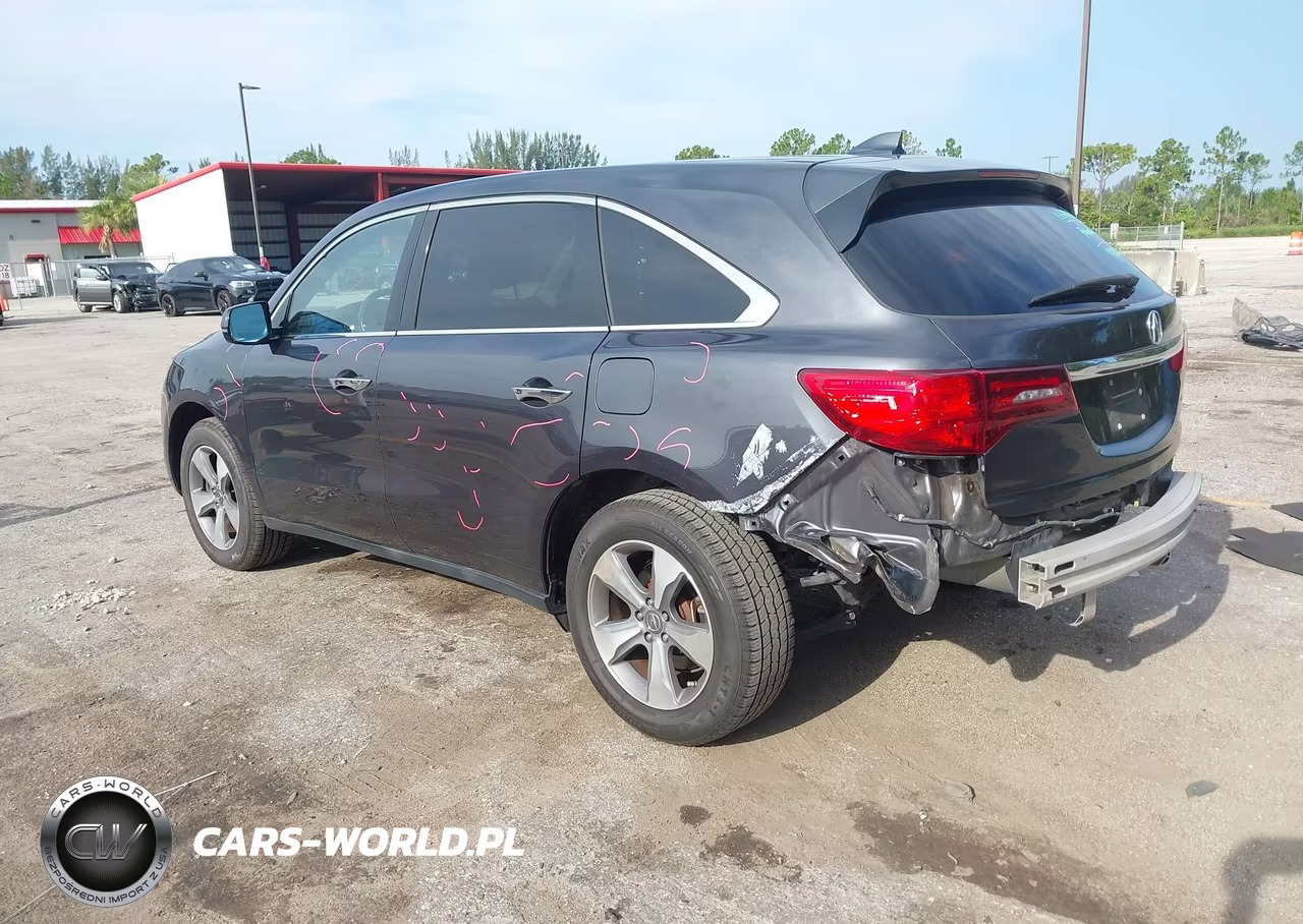 2016 Acura Mdx Acurawatch Plus Package VIN:5FRYD3H26GB018009 - 3