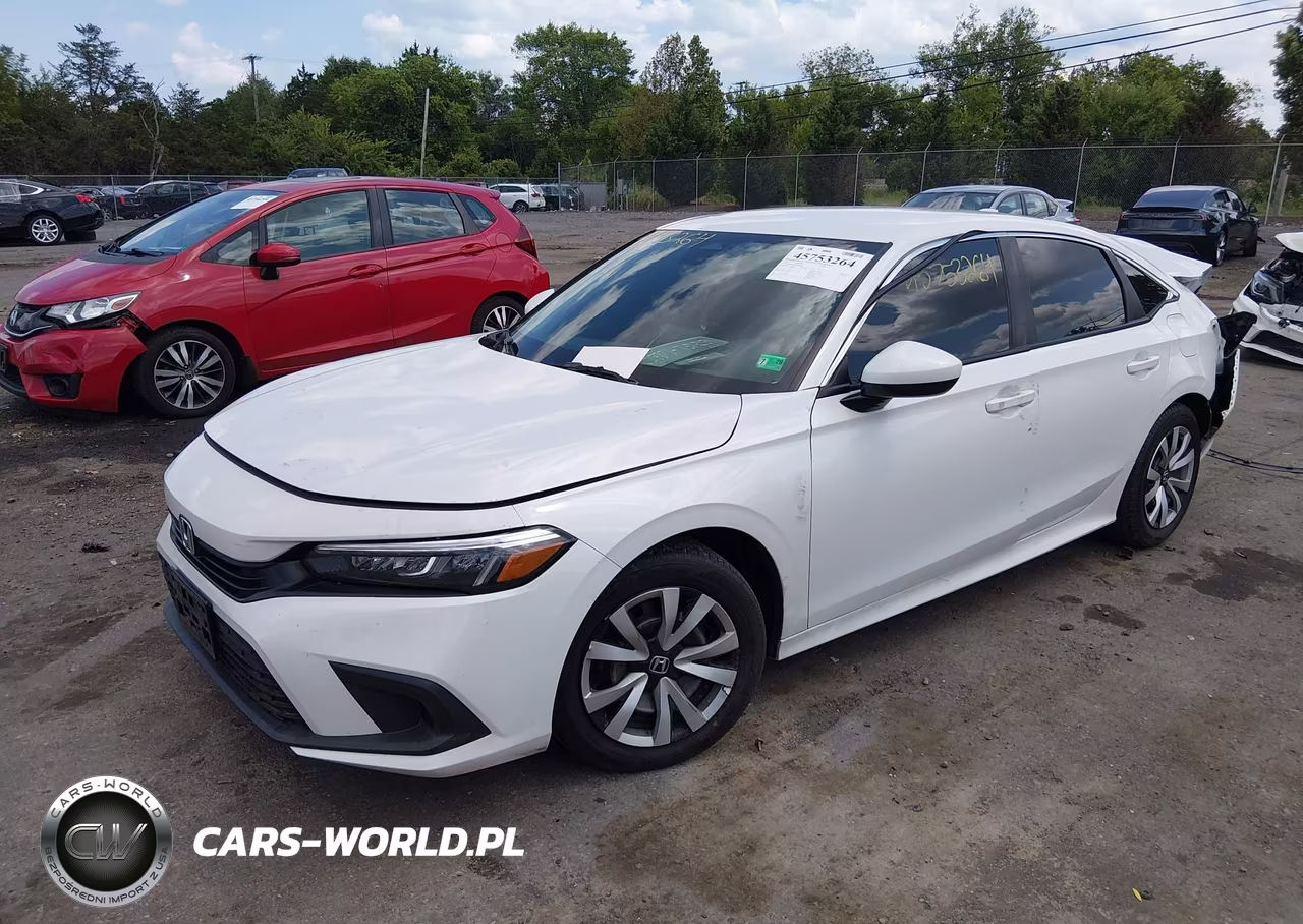 2023 Honda Civic Lx VIN:2HGFE2F20PH539676 - 2
