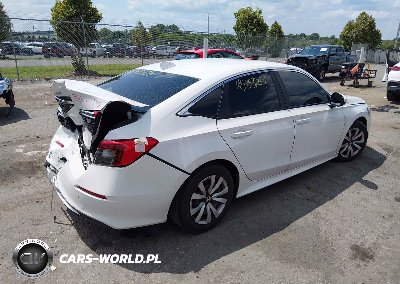 2023 Honda Civic Lx VIN:2HGFE2F20PH539676 - 4