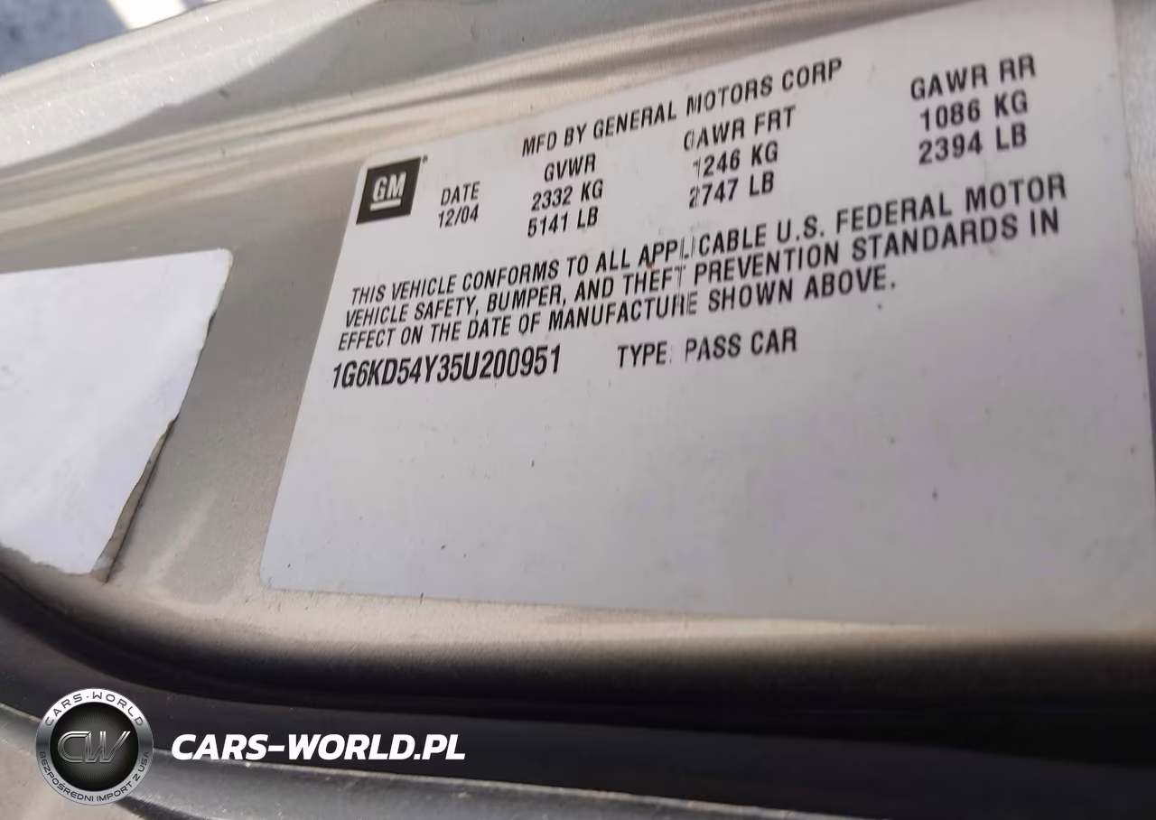 2005 Cadillac Deville Livery Pkg VIN:1G6KD54Y35U200951 - 9