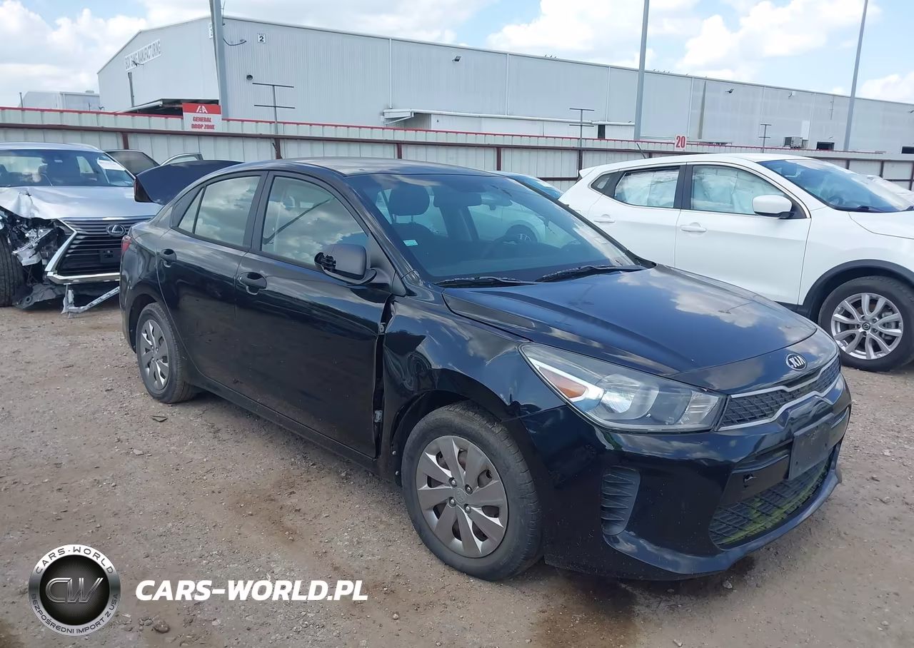 2018 Kia Rio Lx VIN:3KPA24AB6JE046933 - 1