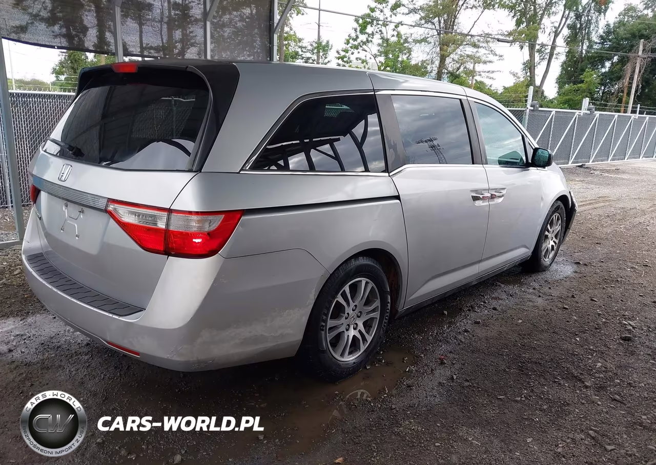 2012 Honda Odyssey Ex VIN:5FNRL5H48CB124378 - 4