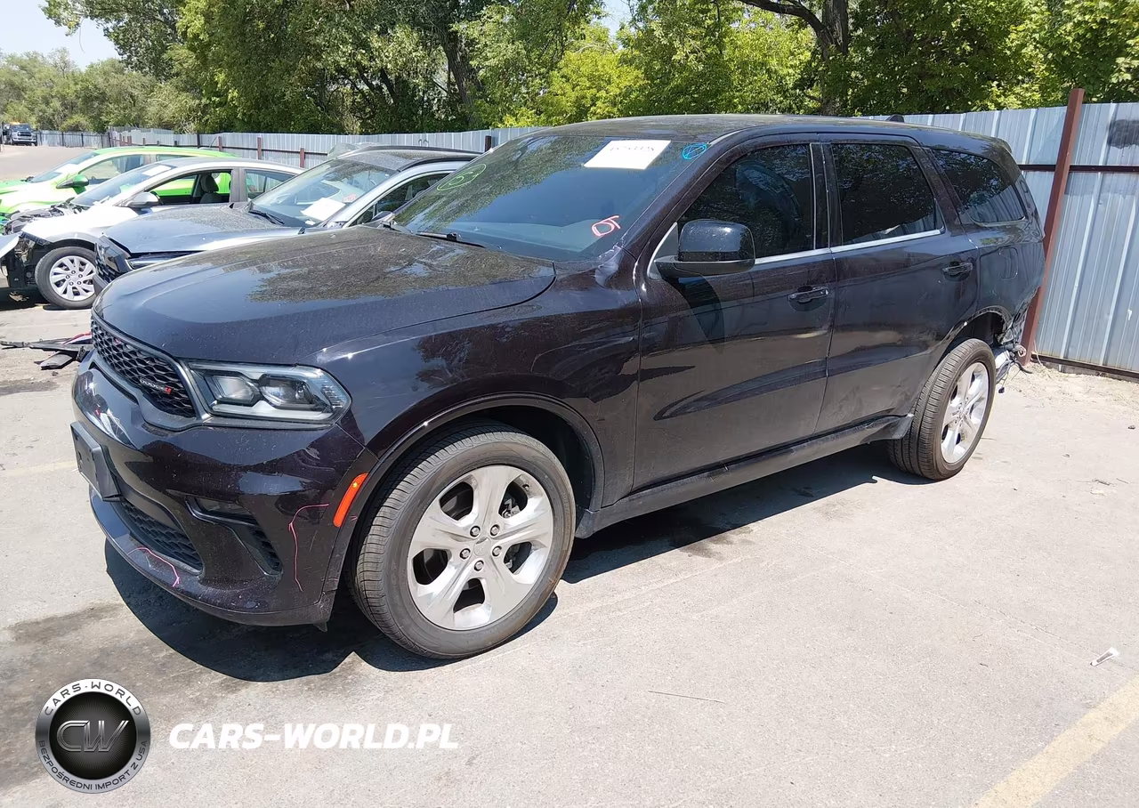 2021 Dodge Durango Gt VIN:1C4RDJDG3MC718283 - 2
