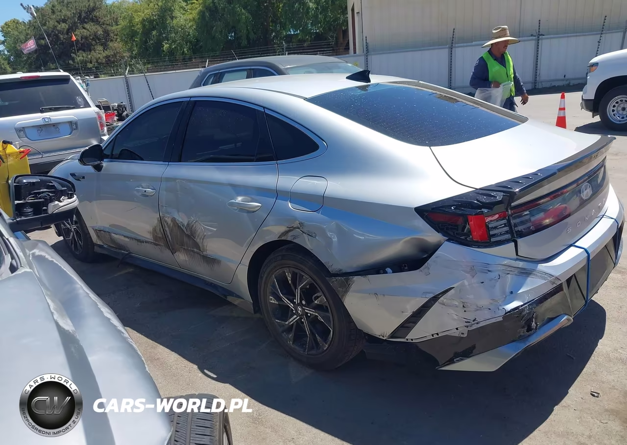 2024 Hyundai Sonata Sel VIN:KMHL64JAXRA390067 - 14