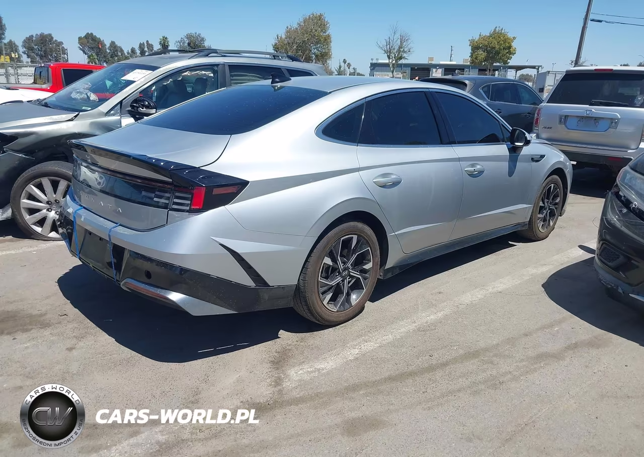 2024 Hyundai Sonata Sel VIN:KMHL64JAXRA390067 - 4