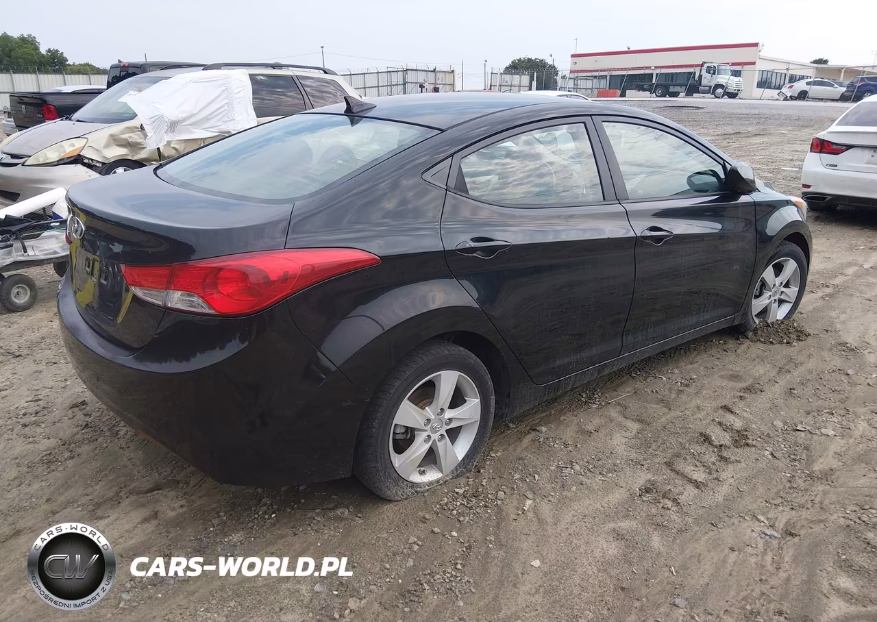 2011 Hyundai Elantra Gls (Ulsan Plant) VIN:KMHDH4AE7BU154613 - 4