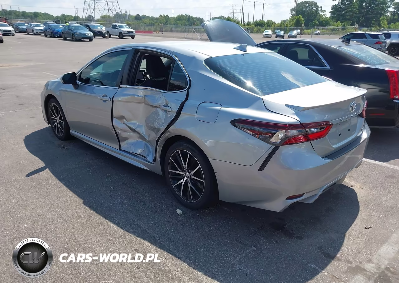 2022 Toyota Camry Se VIN:4T1G11AK1NU027737 - 3