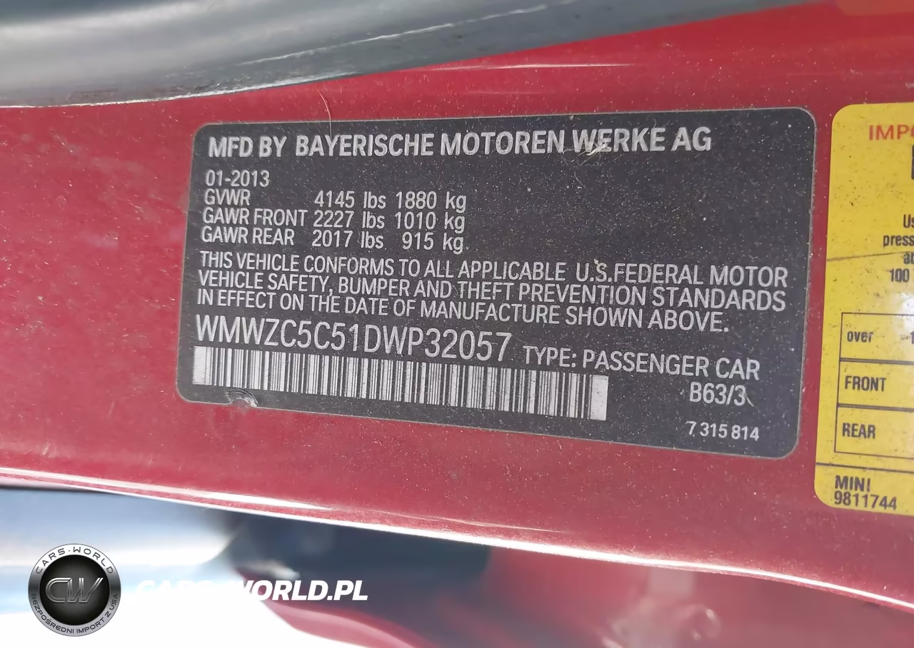 2013 Mini Countryman Cooper S VIN:WMWZC5C51DWP32057 - 9