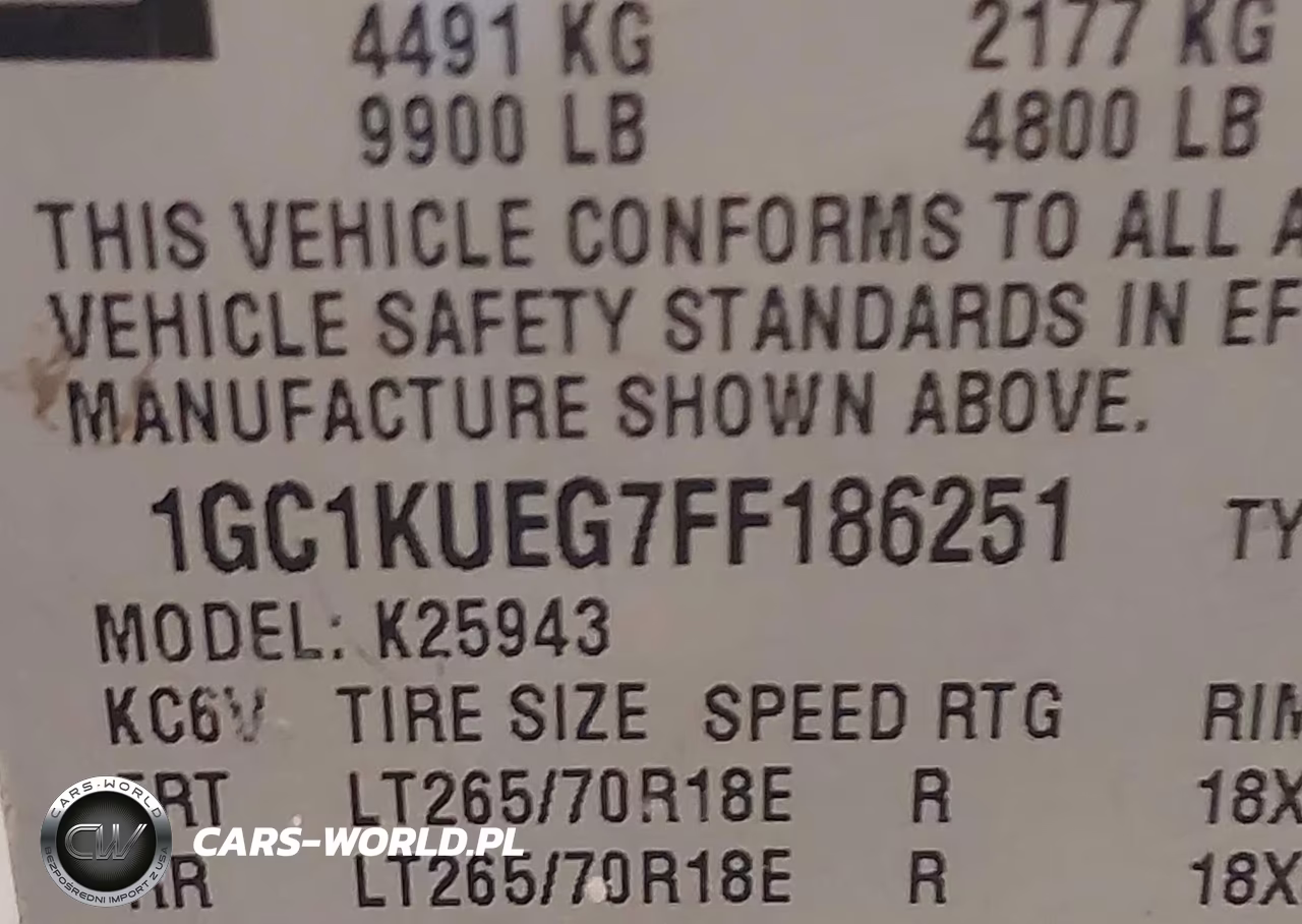 2015 Chevrolet Silverado 2500Hd Work Truck VIN:1GC1KUEG7FF186251 - 9