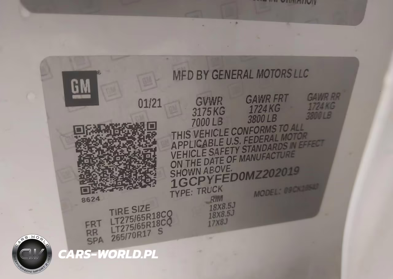 2021 Chevrolet Silverado 1500 4Wd Short Bed Lt Trail Boss VIN:1GCPYFED0MZ202019 - 9