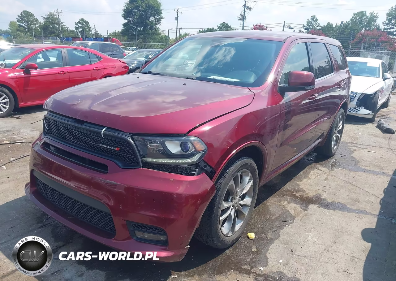 2019 Dodge Durango Gt Plus Rwd VIN:1C4RDHDG0KC556926 - 2