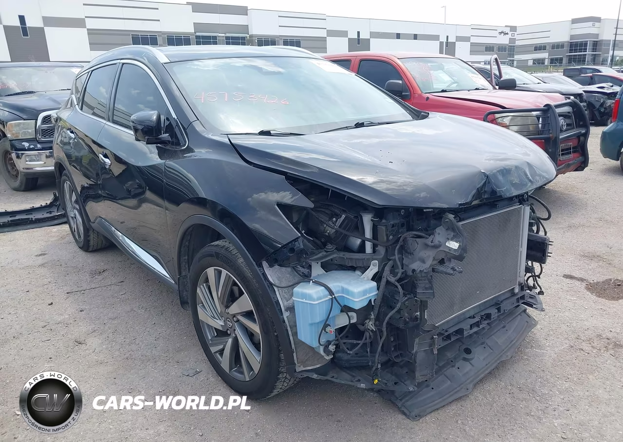 2021 Nissan Murano Sl Fwd VIN:5N1AZ2CJ1MC139046 - 1