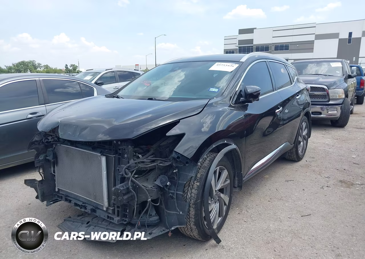 2021 Nissan Murano Sl Fwd VIN:5N1AZ2CJ1MC139046 - 2