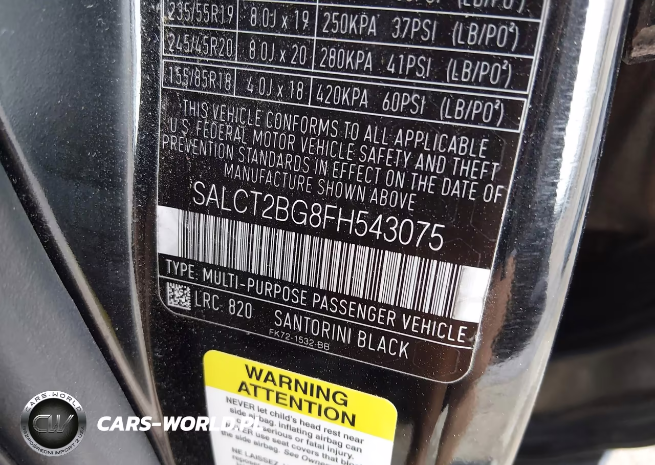 2015 Land Rover Discovery Sport Hse Lux VIN:SALCT2BG8FH543075 - 9