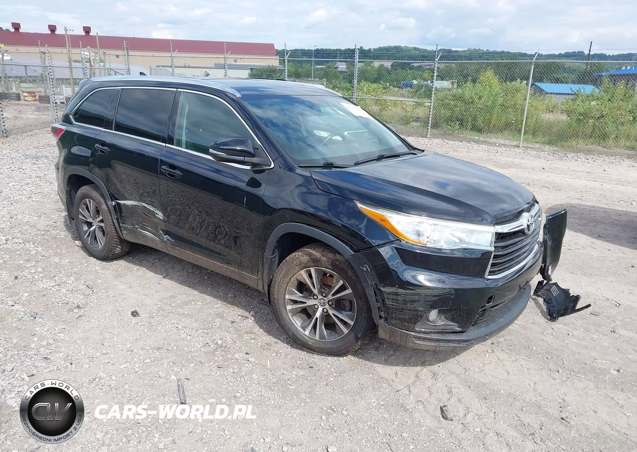 2016 Toyota Highlander Xle V6 – zdjęcie 1 z 19