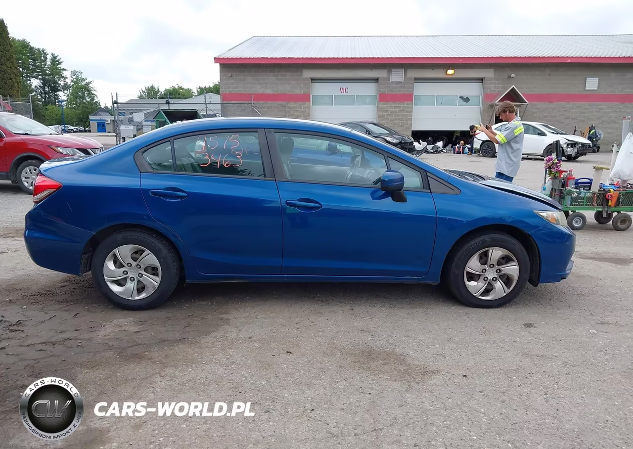2014 Honda Civic Lx VIN:2HGFB2F50EH549382 - 13