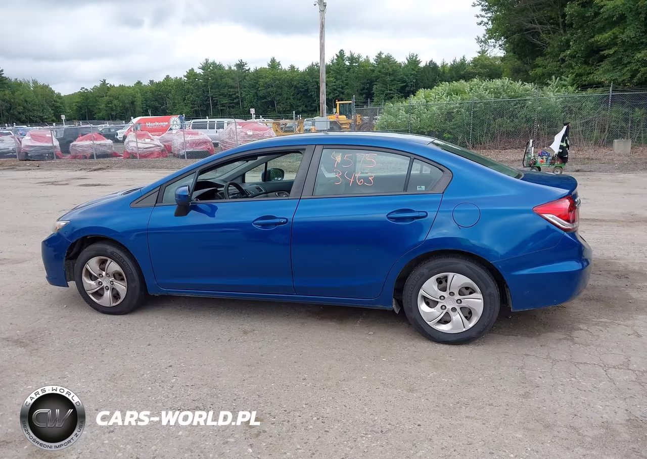 2014 Honda Civic Lx VIN:2HGFB2F50EH549382 - 14
