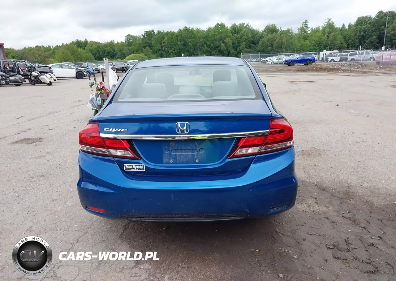 2014 Honda Civic Lx VIN:2HGFB2F50EH549382 - 16