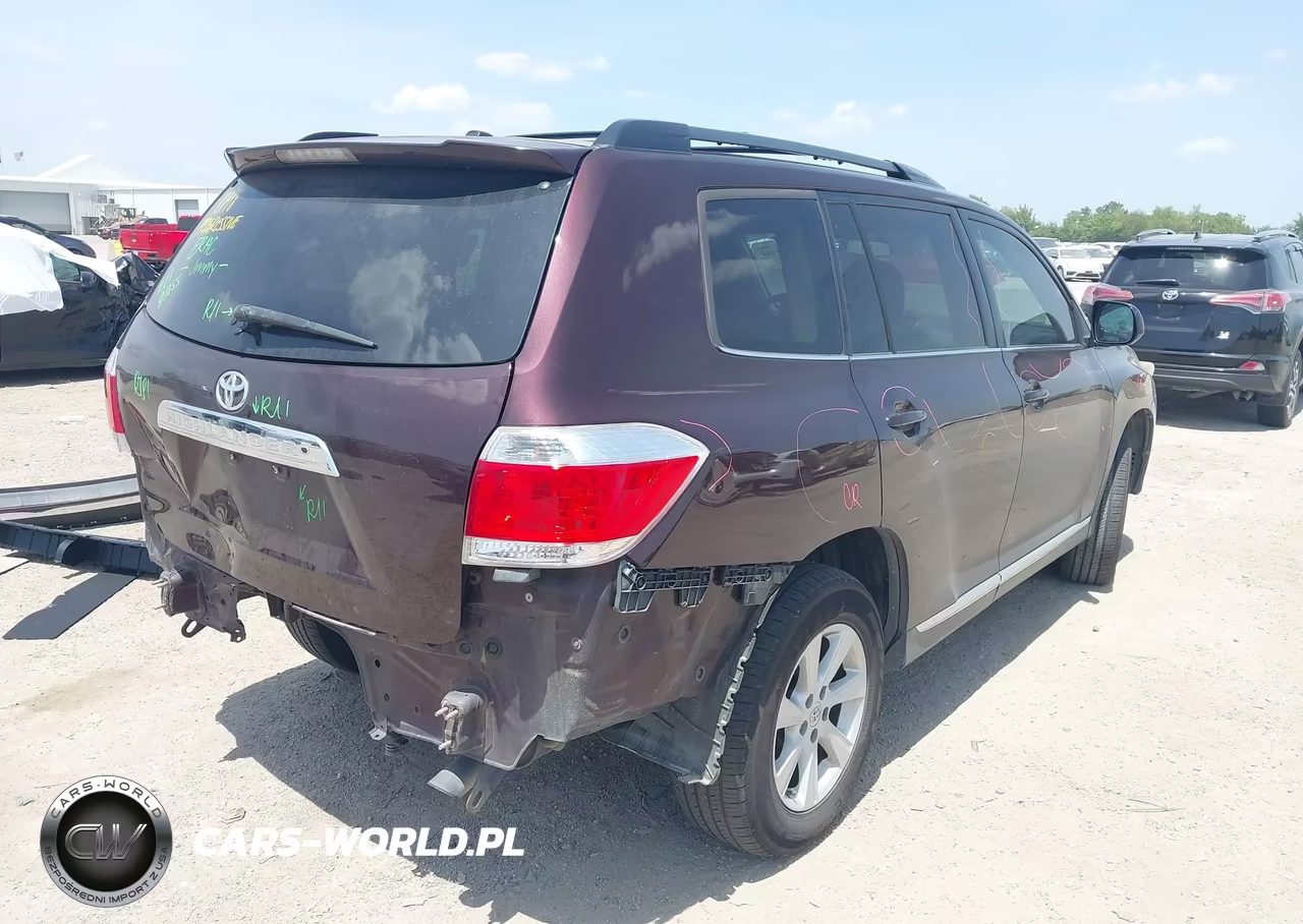 2012 Toyota Highlander VIN:5TDZA3EH4CS026025 - 4