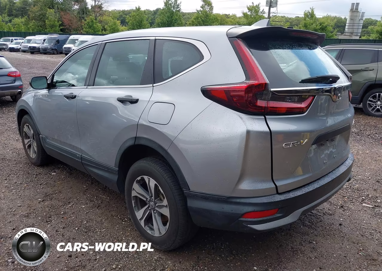 2020 Honda Cr-V Awd Lx VIN:5J6RW2H27LA000738 - 3