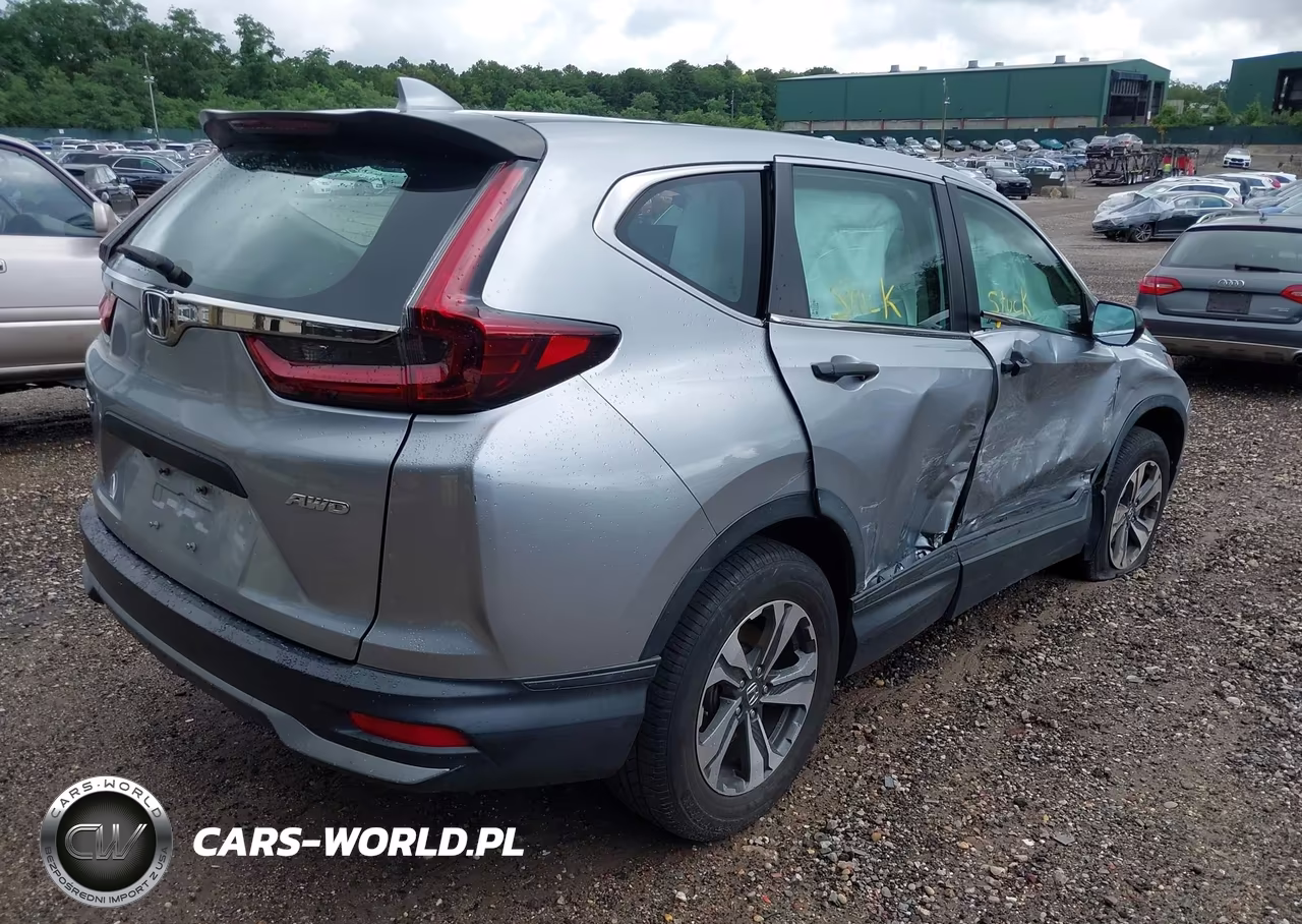 2020 Honda Cr-V Awd Lx VIN:5J6RW2H27LA000738 - 4