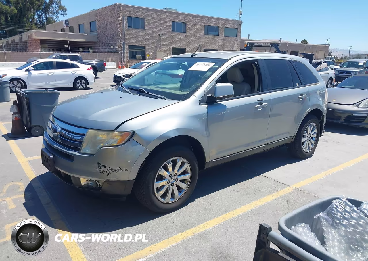 2007 Ford Edge Sel Plus VIN:2FMDK49C57BA87902 - 2