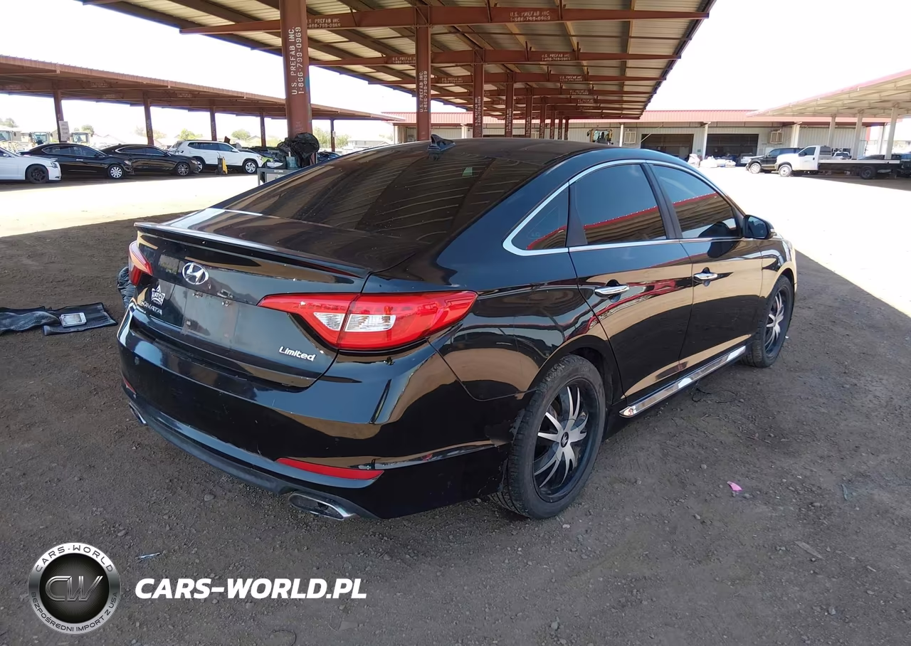 2015 Hyundai Sonata Limited VIN:5NPE34AF5FH086909 - 4