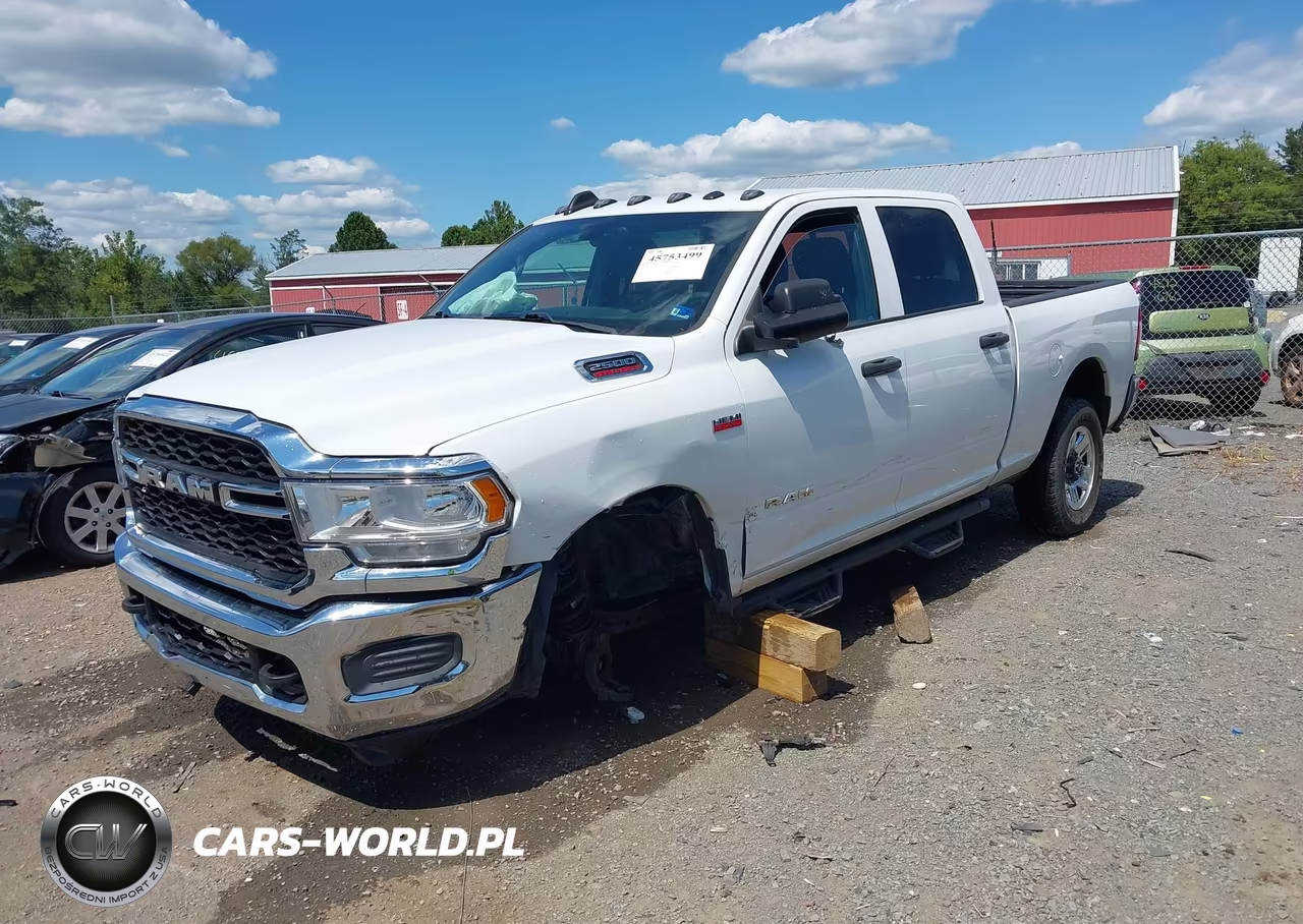 2021 Ram 2500 Tradesman 4X4 6'4 Box VIN:3C6UR5CJ3MG645176 - 2