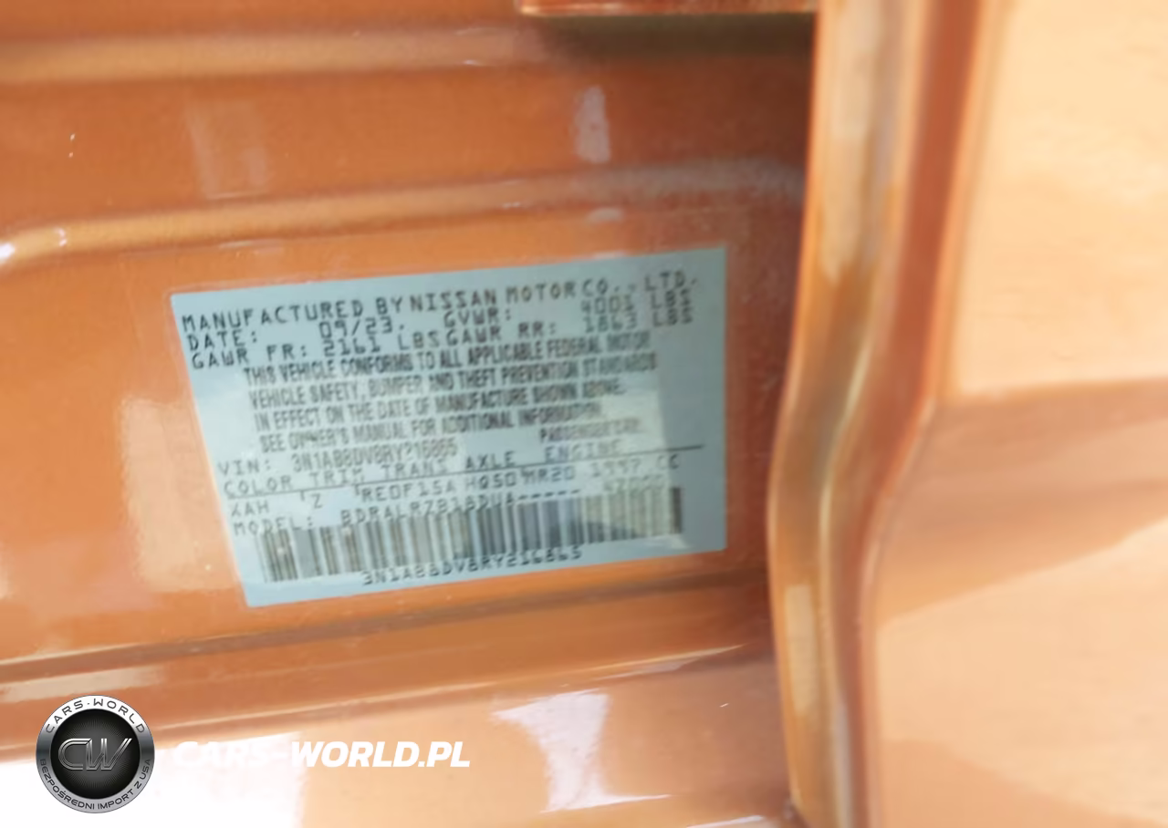2024 Nissan Sentra Sr Xtronic Cvt VIN:3N1AB8DV8RY216865 - 9