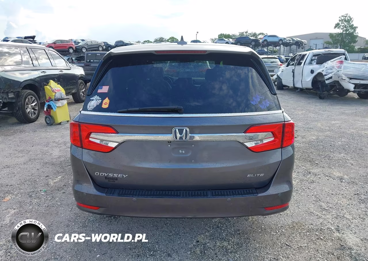 2019 Honda Odyssey Elite VIN:5FNRL6H91KB037826 - 15