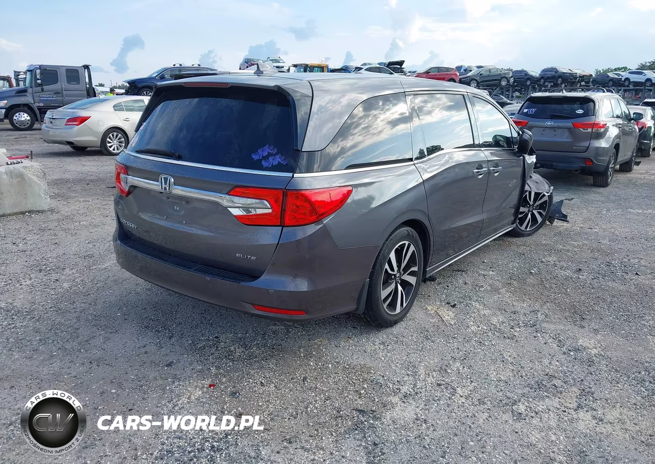 2019 Honda Odyssey Elite VIN:5FNRL6H91KB037826 - 4