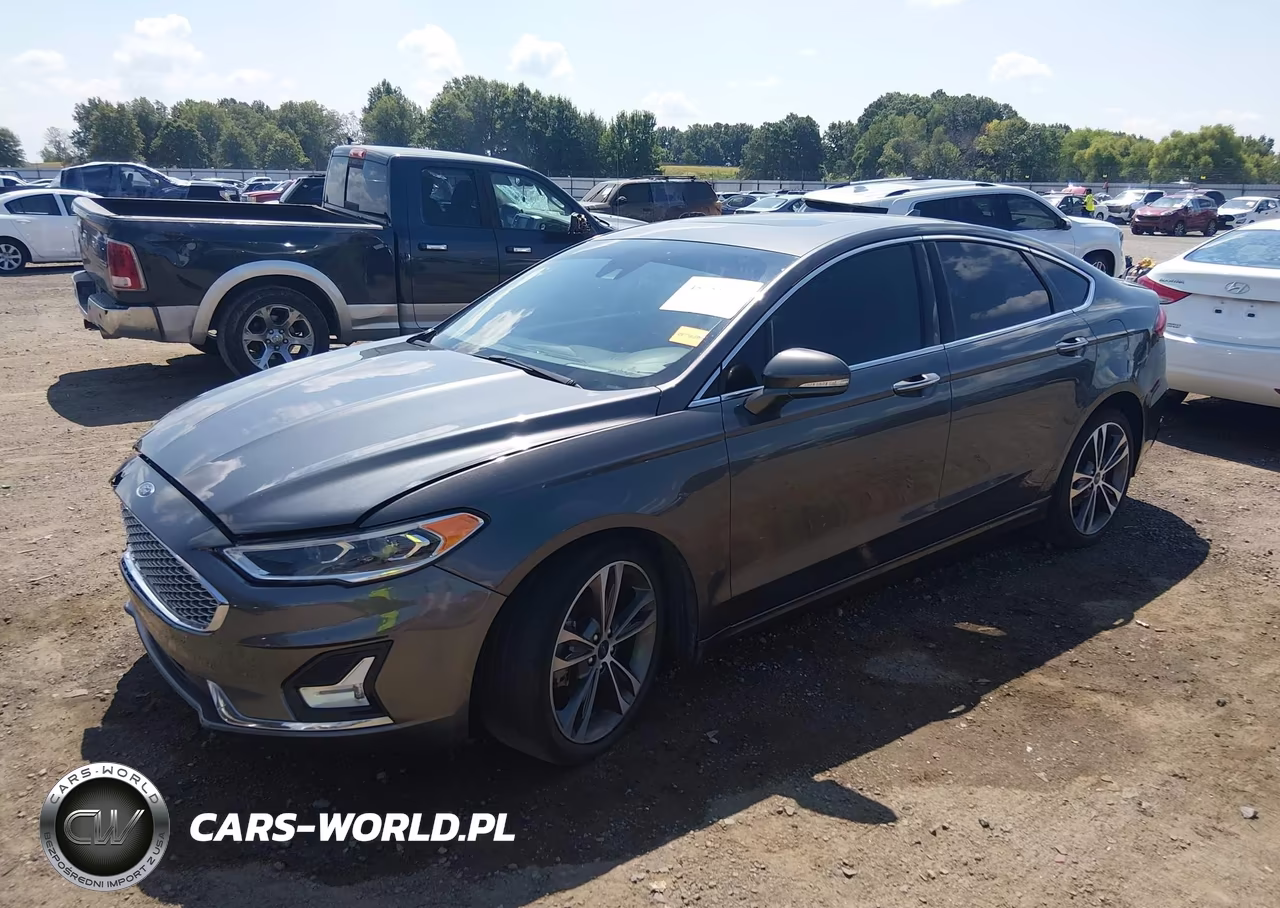 2020 Ford Fusion Titanium VIN:3FA6P0D99LR116662 - 2