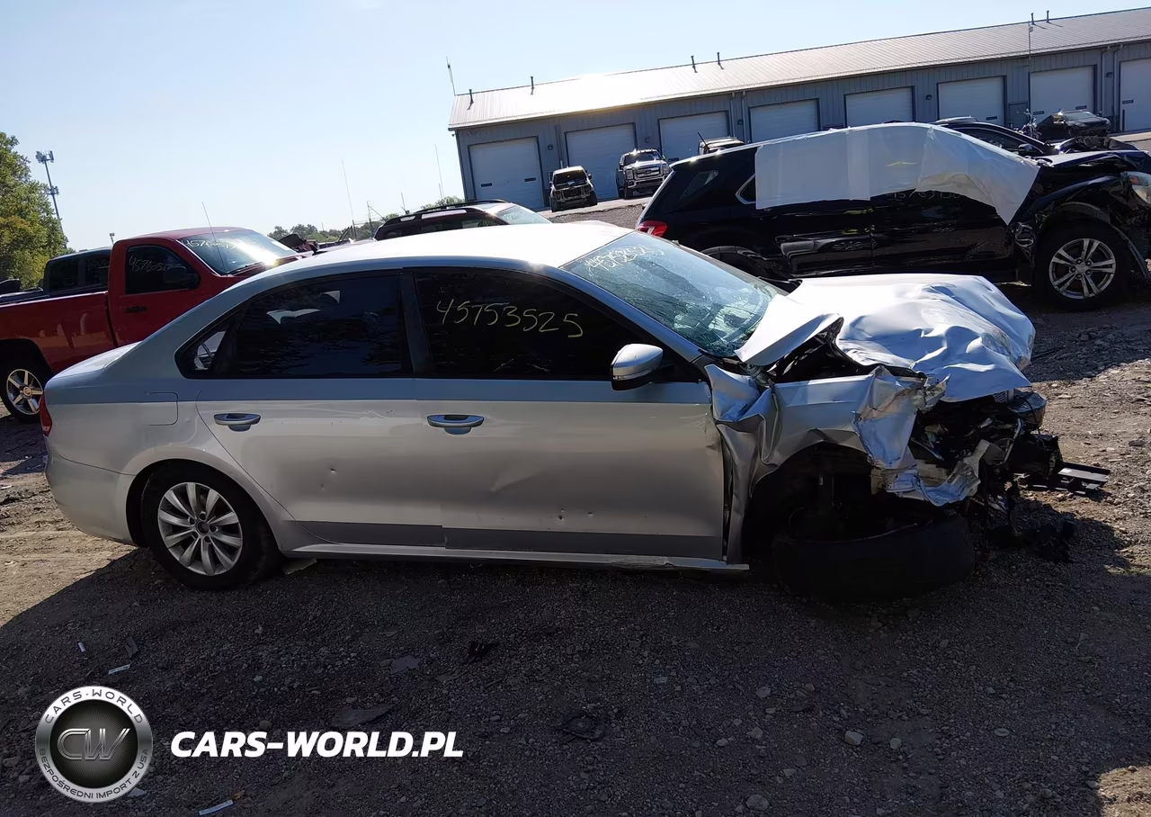 2012 Volkswagen Passat 2.5L S VIN:1VWAP7A31CC080619 - 14