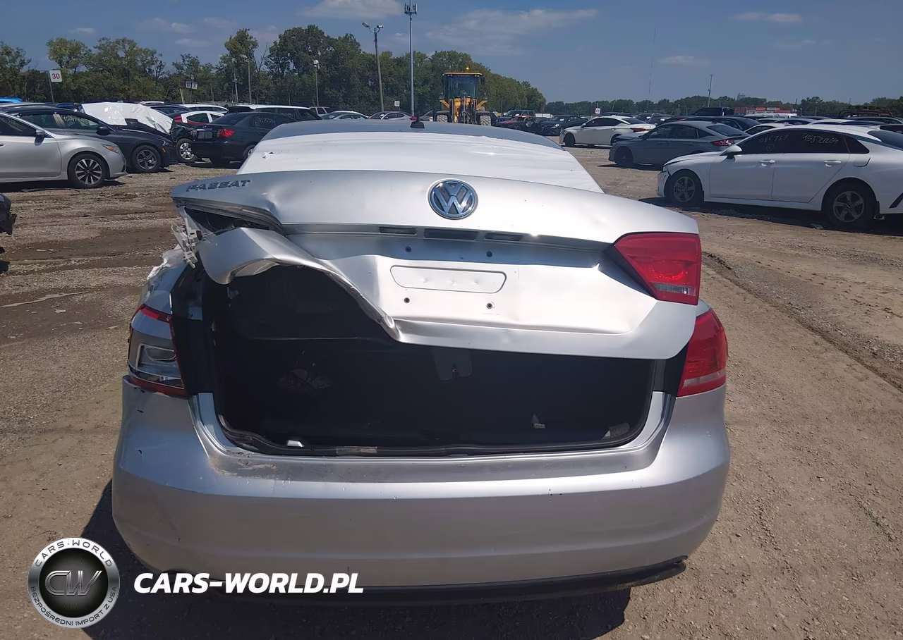 2012 Volkswagen Passat 2.5L S VIN:1VWAP7A31CC080619 - 17