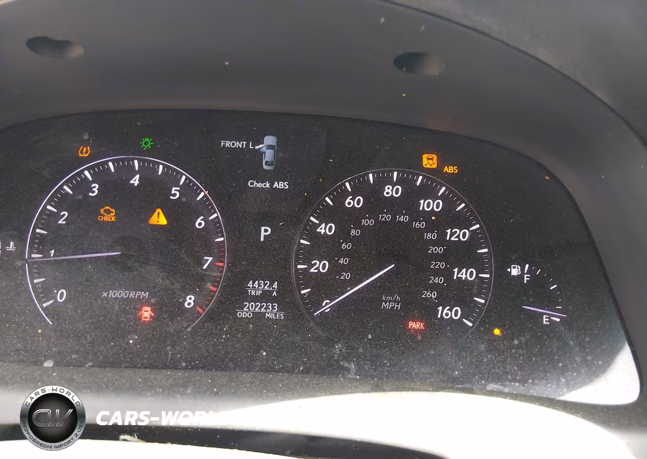 2007 Lexus Ls 460 VIN:JTHBL46F275031295 - 7
