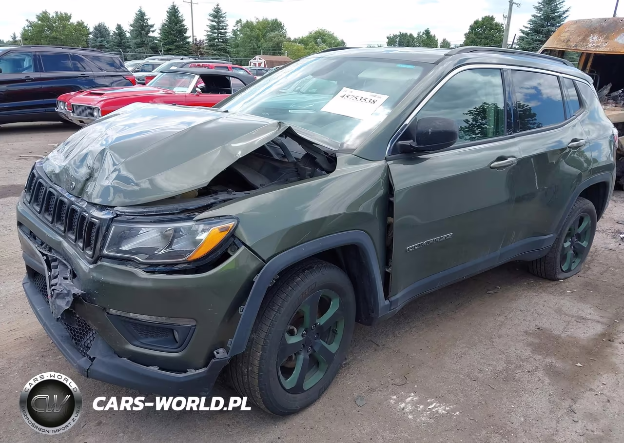 2018 Jeep Compass Latitude 4X4 VIN:3C4NJDBB8JT423082 - 2