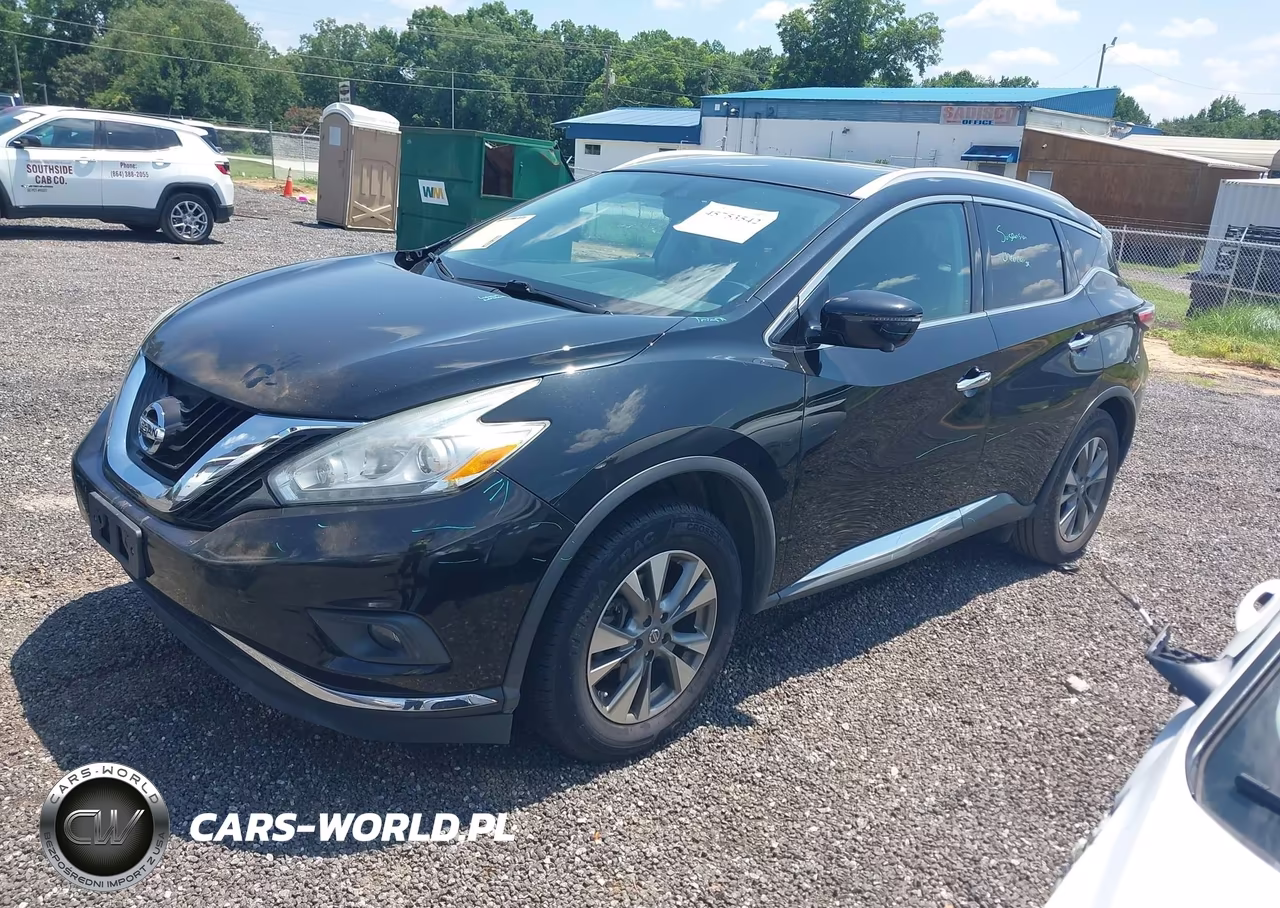 2016 Nissan Murano Sl VIN:5N1AZ2MG9GN136603 - 2